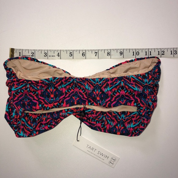 NWT Tart Collections Charlotte Bandeau Bikini - Picture 3 of 6